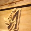 Los Angeles Angels of Anaheim 1997-2001 Winged A Logo Wood Sign - Legacy Edition