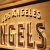 Los Angeles Angels of Anaheim Wood Sign