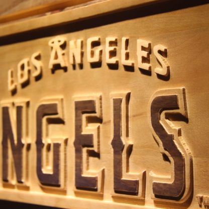 Los Angeles Angels of Anaheim Wood Sign neon sign LED