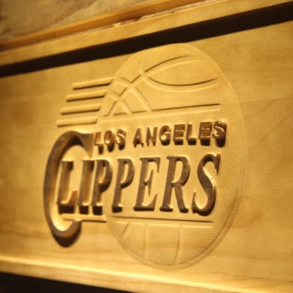 Los Angeles Clippers Wood Sign - Legacy Edition neon sign LED