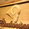 Los Angeles Rams Budweiser Wood Sign