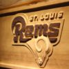 Los Angeles Rams Wood Sign - Legacy Edition