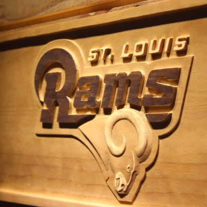 Los Angeles Rams Wood Sign - Legacy Edition neon sign LED