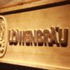 Lowenbrau Wood Sign