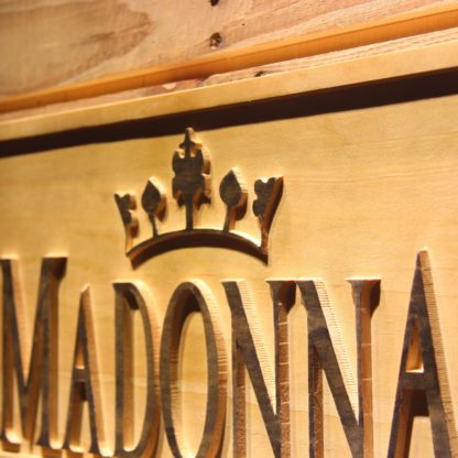 Madonna Wood Sign neon sign LED