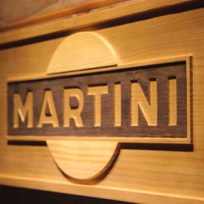 Martini Wood Sign neon sign LED