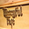 Mercyful Fate Wood Sign