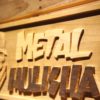 Metal Mulisha Emblem Wood Sign