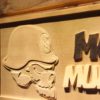 Metal Mulisha Skull Logo Wood Sign