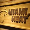 Miami Heat Wood Sign