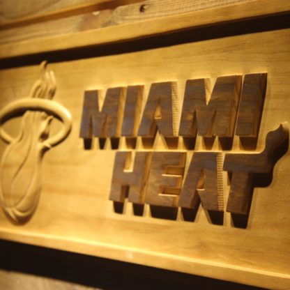 Miami Heat Wood Sign neon sign LED