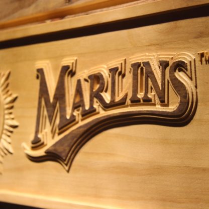 Miami Marlins Wood Sign - Legacy Edition neon sign LED