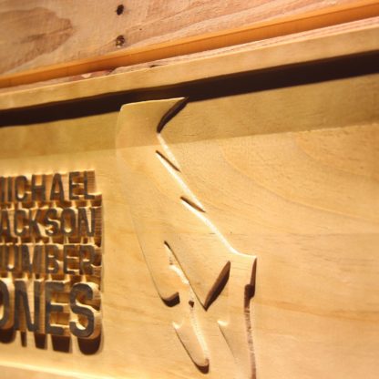 Michael Jackson Number Ones Wood Sign neon sign LED