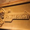 Miller Lite - Miller Time Guitar Wood Sign