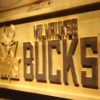 Milwaukee Bucks Wood Sign - Legacy Edition