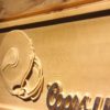 Minnesota Vikings Coors Light Helmet Wood Sign