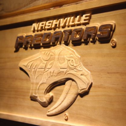 Nashville Predators Wood Sign neon sign LED