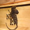 Neon Genesis Evangelion Nerv Wood Sign
