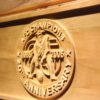 New England Patriots AFC Championship 20th Anniversary Wood Sign - Legacy Edition