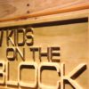 New Kids On The Block Wood Sign
