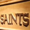 New Orleans Saints Wood Sign