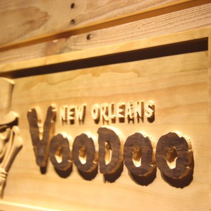 New Orleans VooDoo Wood Sign - Legacy Edition neon sign LED