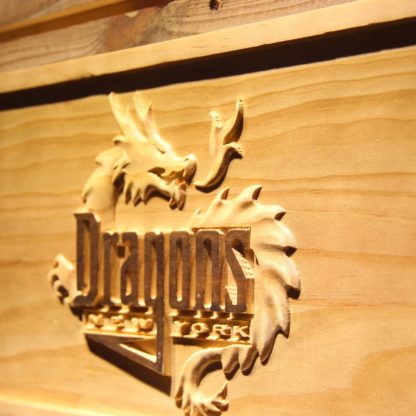 New York Dragons Wood Sign - Legacy Edition neon sign LED