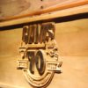 New York Giants 70th Anniversary Logo Wood Sign - Legacy Edition