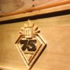 New York Giants 75th Anniversary Logo Wood Sign - Legacy Edition