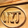 New York Jets 1998-2001 Wood Sign - Legacy Edition
