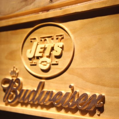 New York Jets Budweiser Wood Sign neon sign LED