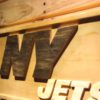 New York Jets NY Wood Sign