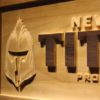 New York Titans Wood Sign
