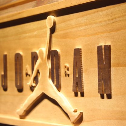 Nike Air Jordan Jumpman Logo 1 Wood Sign neon sign LED