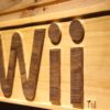 Nintendo Wii Wood Sign
