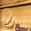 Oakland Raiders Coors Light Helmet Wood Sign