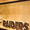 Oakland Raiders Helmet Wood Sign