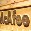 Oakland Raiders McAfee Colisuem Wood Sign - Legacy Edition