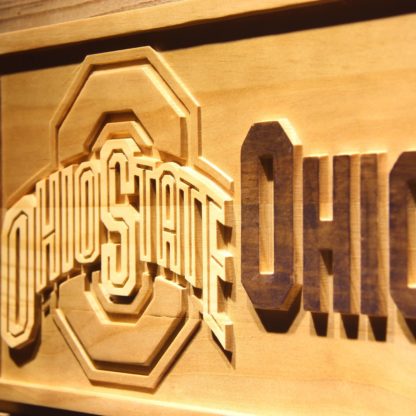 Ohio State Buckeyes Wood Sign neon sign LED