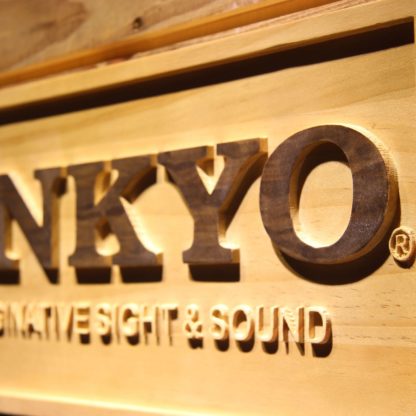 Onkyo Wood Sign neon sign LED