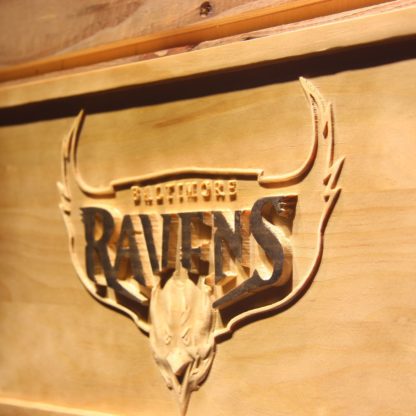 Baltimore Ravens 1996-1998 Wood Sign - Legacy Edition neon sign LED