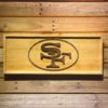 San Francisco 49ers 1968-1995 Logo Wood Sign - Legacy Edition