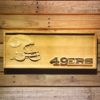 San Francisco 49ers Helmet Wood Sign