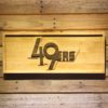 San Francisco 49ers Unused 1991 Logo Wood Sign - Legacy Edition