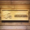 Saskatchewan Roughriders Helmet Wood Sign - Legacy Edition