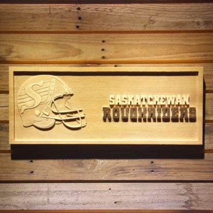 Saskatchewan Roughriders Helmet Wood Sign - Legacy Edition neon sign LED