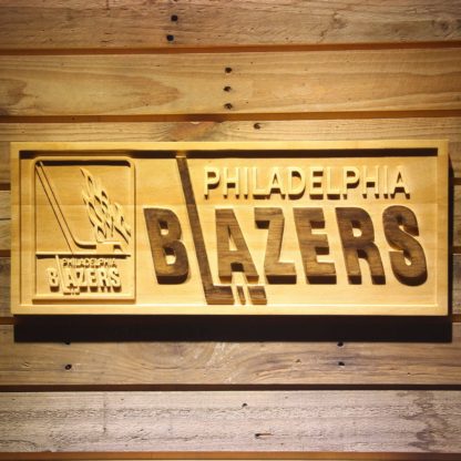 Philadelphia Blazers Wood Sign - Legacy Edition neon sign LED