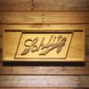 Schlitz Wood Sign