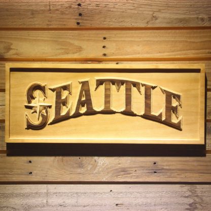 Seattle Mariners 5 Wood Sign neon sign LED