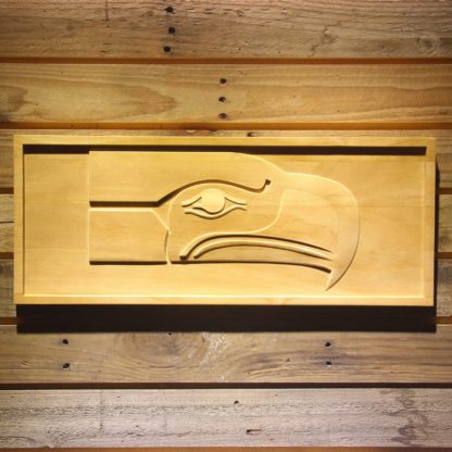 Seattle Seahawks 1976-2001 Wood Sign - Legacy Edition neon sign LED